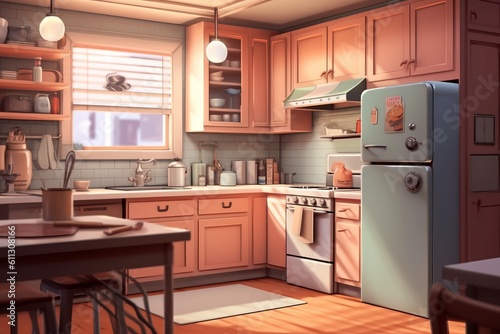 キッチン,Generative AI AI画像