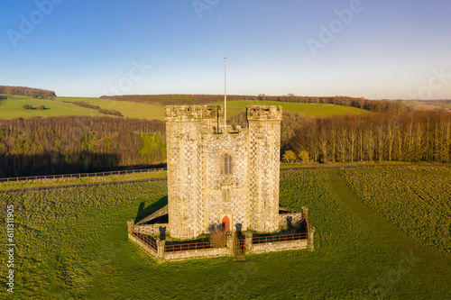 Konstfotografi Hiorne Tower, Arundel Town, West Sussex