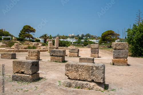Bib Knissia Basilica, Basilica Restituta in Carthage, Tunisia. photo