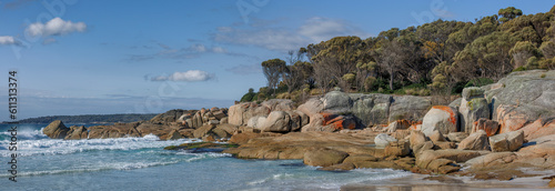 Jeanneret Beach, Binalong Bay, Bay of Fires, Tasmania, Australia