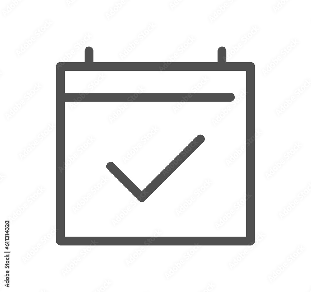 Calendar related icon outline and linear symbol.
Calendar related icon outline and linear symbol.