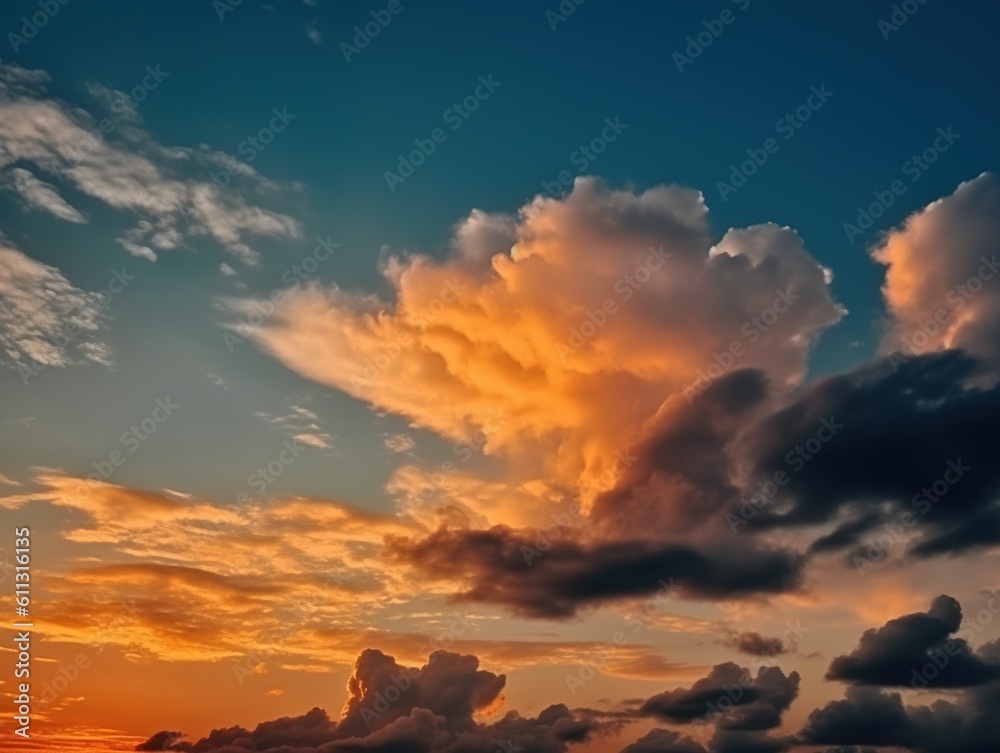 Abendröte: Epischer Sonnenuntergang mit atemberaubenden Wolken