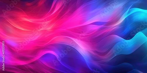 Rainbow multicolored background, in the style of dark pink and dark aquamarine, luminescent color scheme, dark purple and light blue, dark purple and light cyan, created with generative ai
