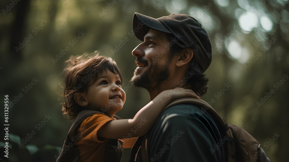 Fictional Persons. Strength in unity, powerful snapshot of a father and ...