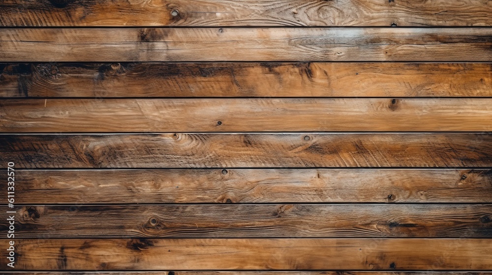 Naklejka premium Rustic Wooden Planks Background