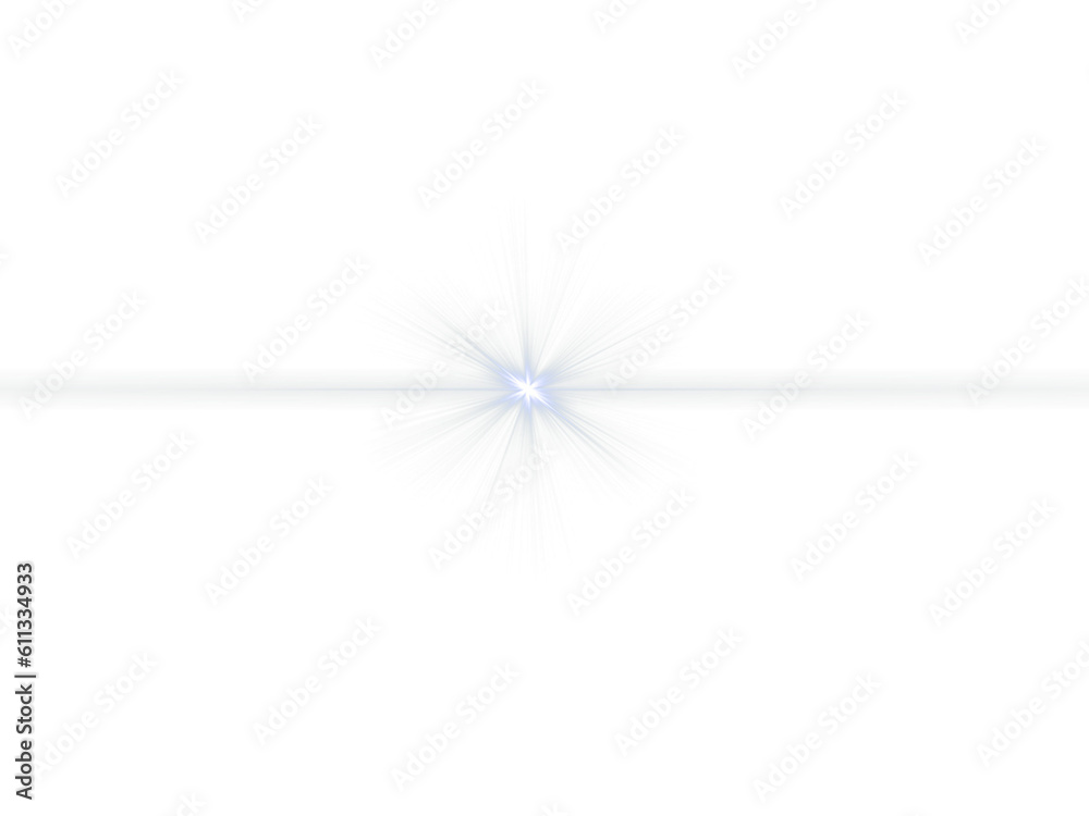 Obraz premium Glowing lens flares