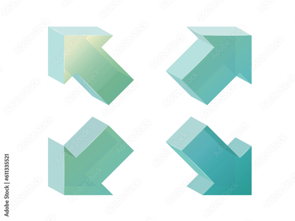 transparent_A005_arrow with transparent feeling and three dimensional shape vector illustration graphic EPS 10 transparent_A005_arrow with transparent feeling and three dimensional shape vector illustration graphic EPS 10