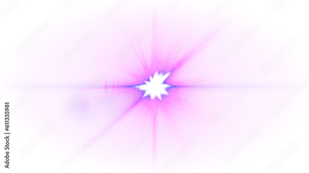 Obraz premium Luminous abstract sparkling