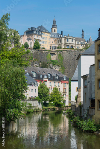 Luxembourg Stadt an einem Sommertag