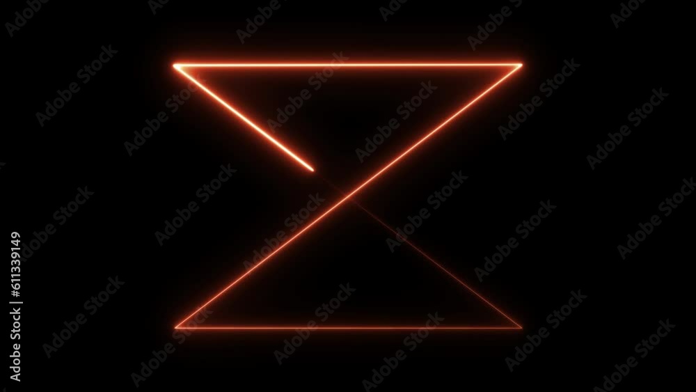 Abstract beautiful neon moving shape animation Abstract beautiful neon moving shape animation