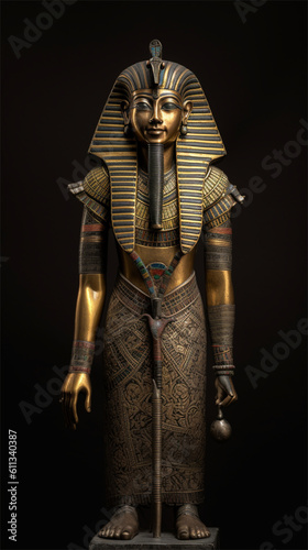 Fotografia Egyptian sarcophagus created by AI