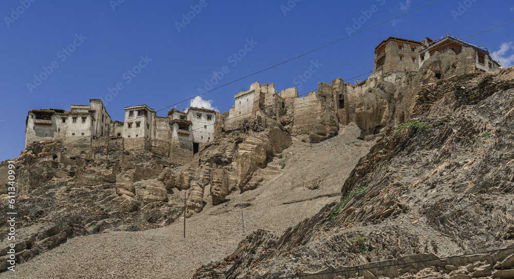 Fototapeta premium Lamayuru - one of the early monasteries of Ladakh, located in the valley of the upper Indus