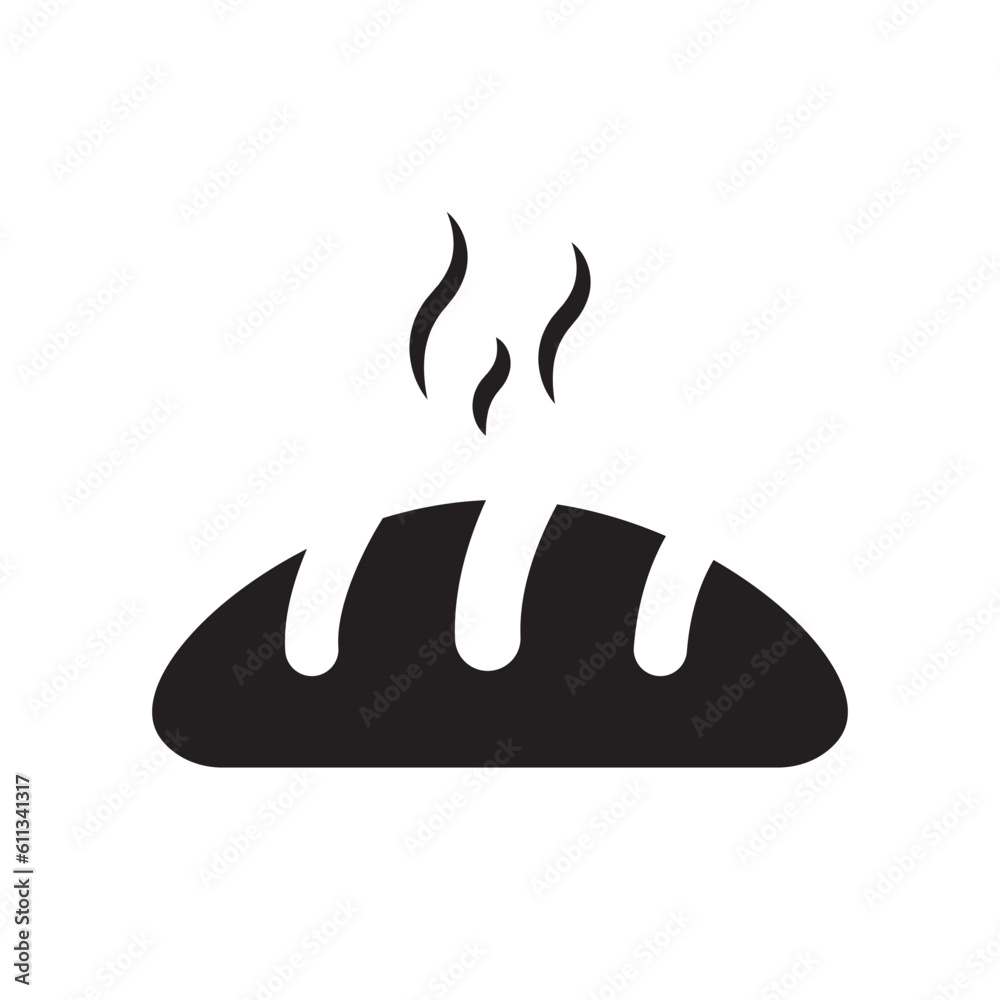 Bread Vector icon Illustration and Logo Bread Vector icon Illustration and Logo