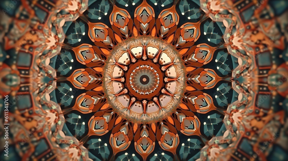 Enchanting Kaleidoscope Symmetry Patterns