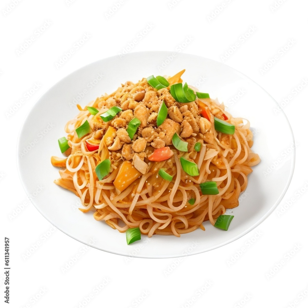 Iconic Pad Thai: Tempting Visuals of the Classic Thai Noodle Dish Iconic Pad Thai: Tempting Visuals of the Classic Thai Noodle Dish