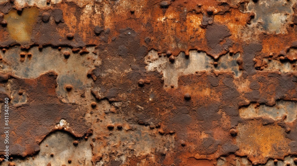 Rusty Metal Surface Aged Character
