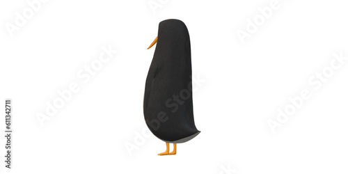 Penguin isolated on a Transparent Background