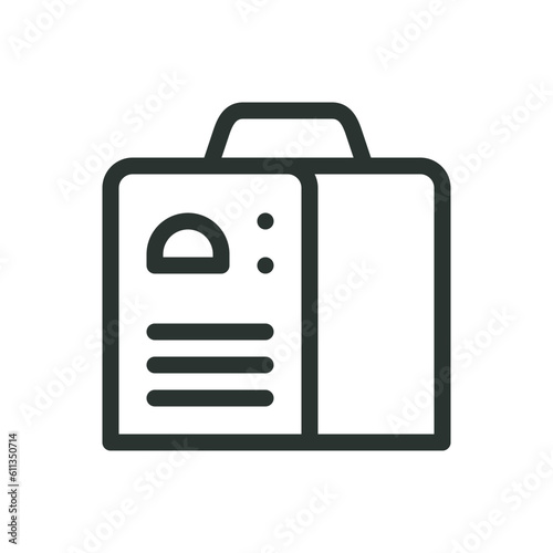 Inverter welding machine isolated icon, stick welder vector icon with editable stroke