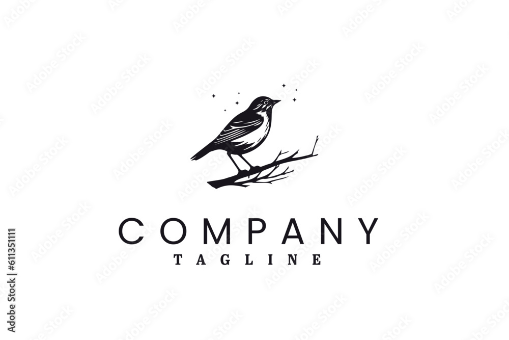 sparrow bird logo design sparrow bird logo design