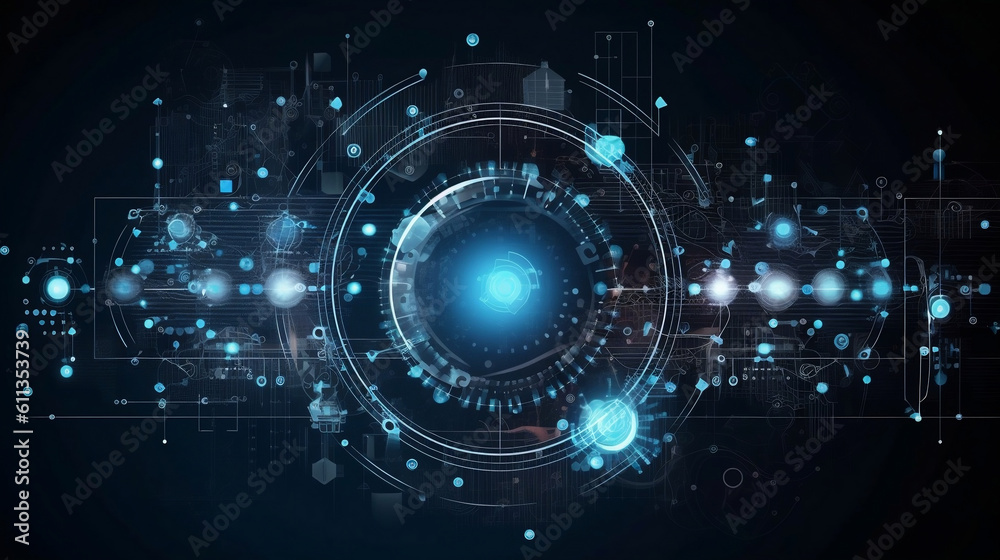 Digital technology and science background. Generative ai. Digital technology and science background. Generative ai.