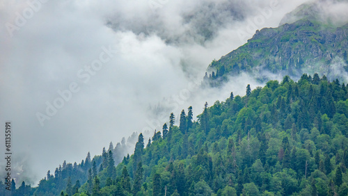 Abkhazia, mountains, tourism, beauty, 2023. © Юлия Чёрная