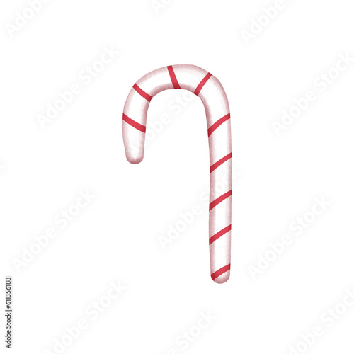 Wallpaper Mural christmas cane Torontodigital.ca