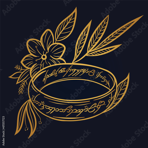 Rings Lord  -  Middle earth , One Ring , Master Ring 