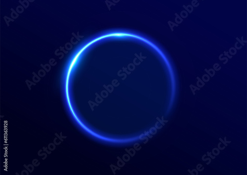 Abstract neon background. luminous circle. Luminous spiral cover. Wake wave, fire path trail line and swirl effect curve. Food isolated. space tunnel. Ellipse shimmery color. shiny glitter