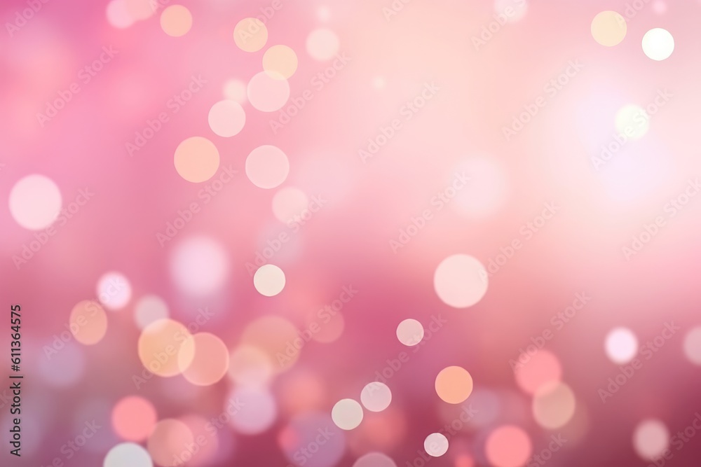 Blurred Pink Bokeh Background Blurred Pink Bokeh Background