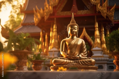 Tranquility and Reverence Buddha Statue