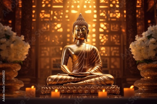 Tranquility and Reverence Buddha Statue