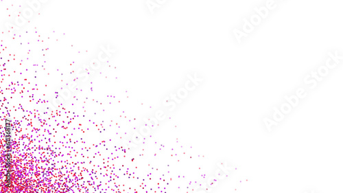 Rose gold falling particles vector confetti
