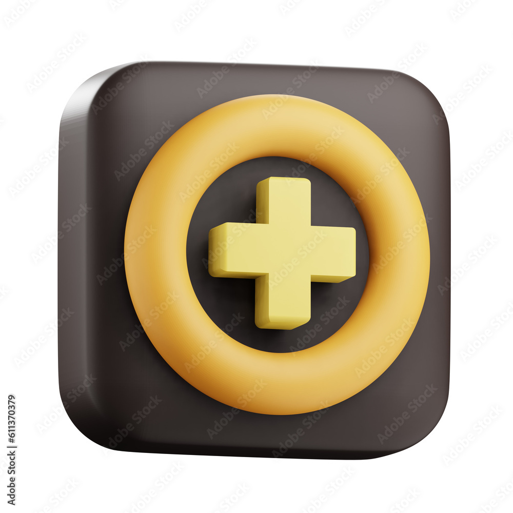 Obraz premium create 3d Icon illustration