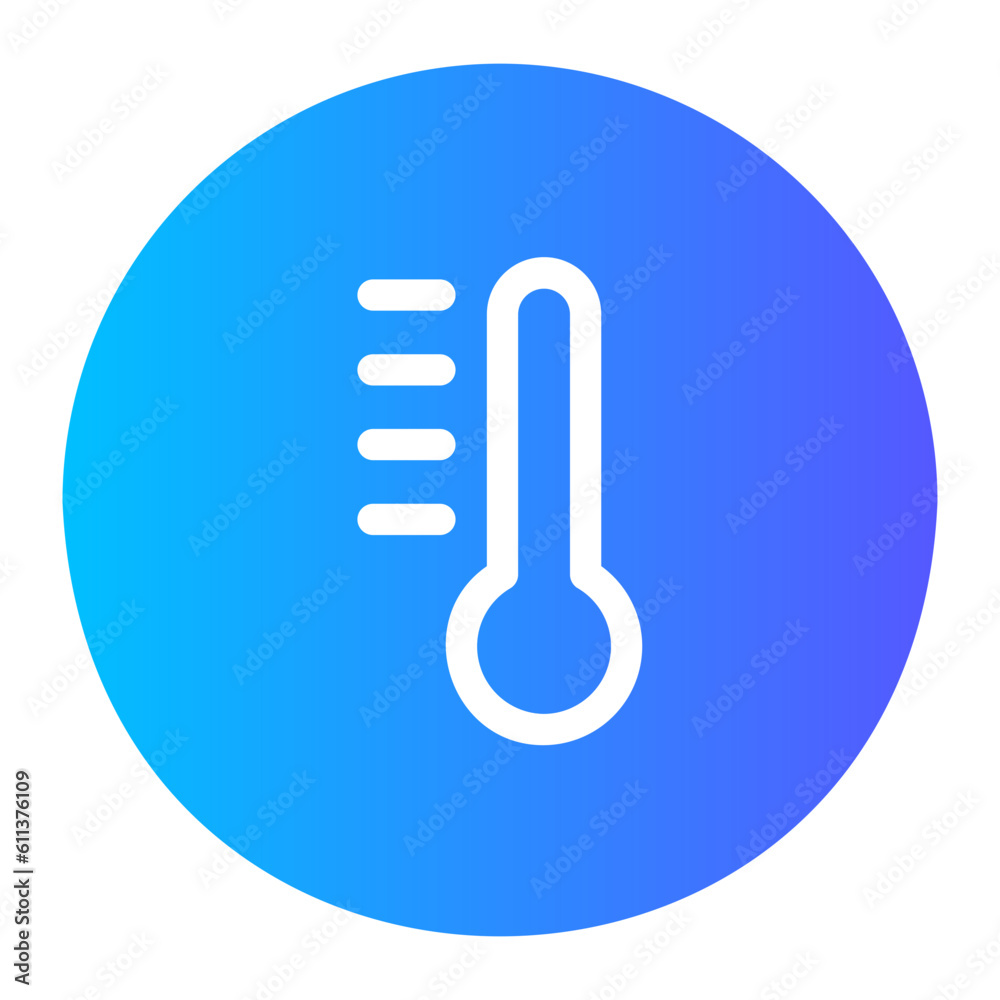 temperature gradient icon temperature gradient icon