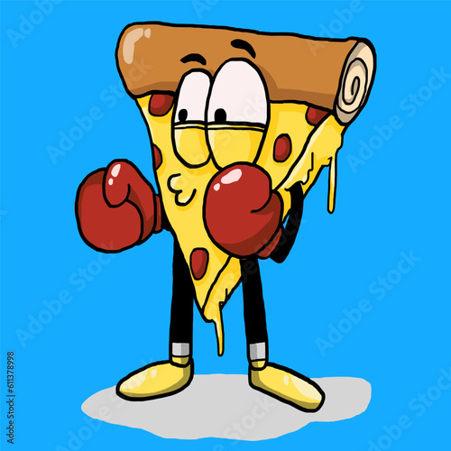 brave pizza boxer, no mercy