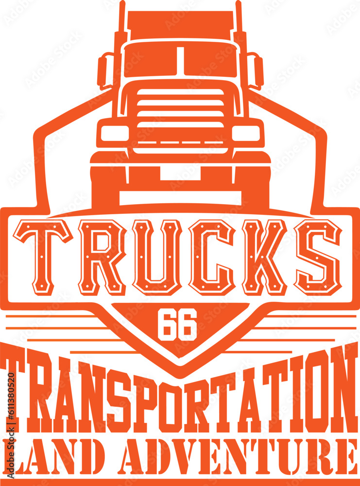Trucker SVG t-shirt Design Trucker SVG t-shirt Design