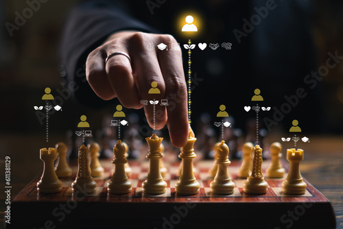 Hand pick up an Outstanding chess, business leadership management. Manager is hiring a right person with talent skills for a position. Soft and hard skill. Key person for successful work. 