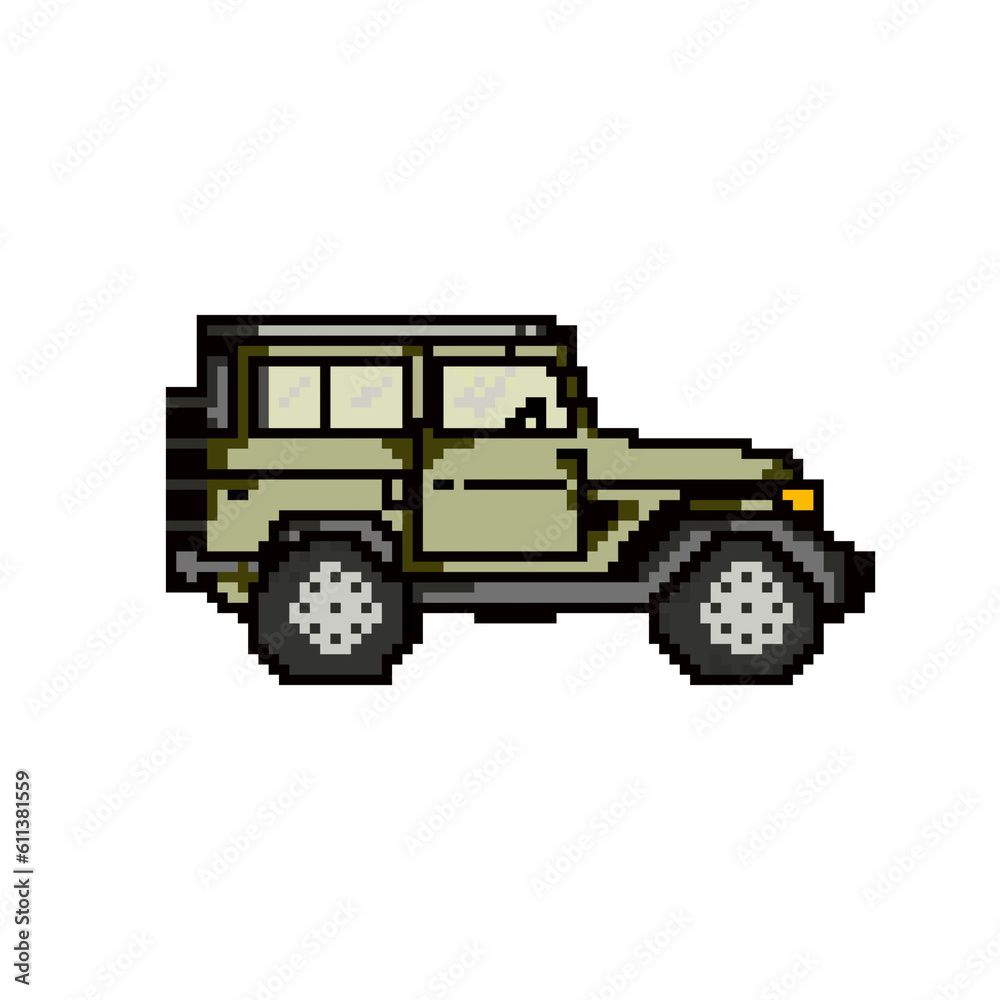 Pixel Jeep Pixel Jeep
