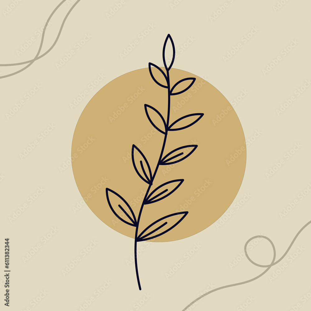 illustration of a leaf illustration of a leaf