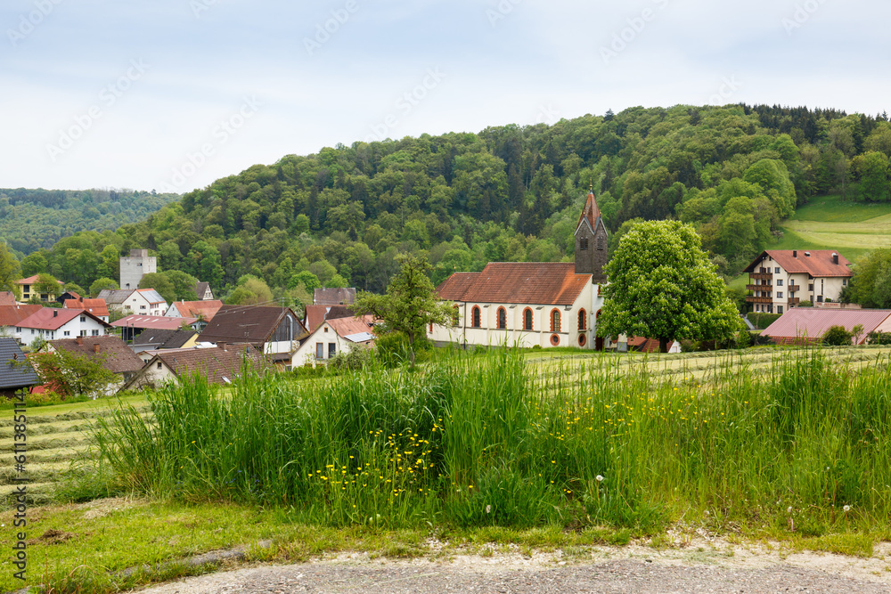 Stadt Hayingen-Indelhausen im Landkreis Reutlingen (Schwäbische Alb)