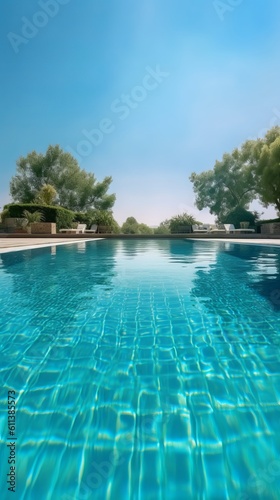 A Serene Swimming Pool