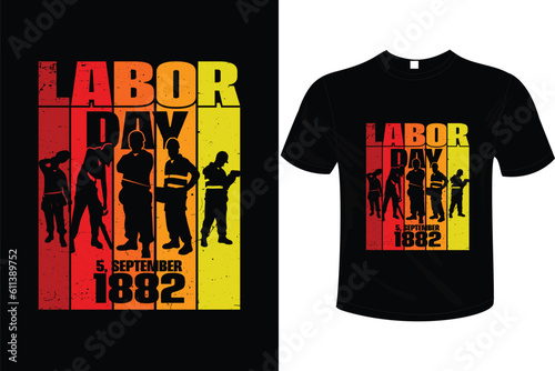 LABOUR DAY T-SHIRT DEISGN READY TO USE FOR POD SITE LIKE AMAZON, ETSY, REDBUBBLE ETC.
