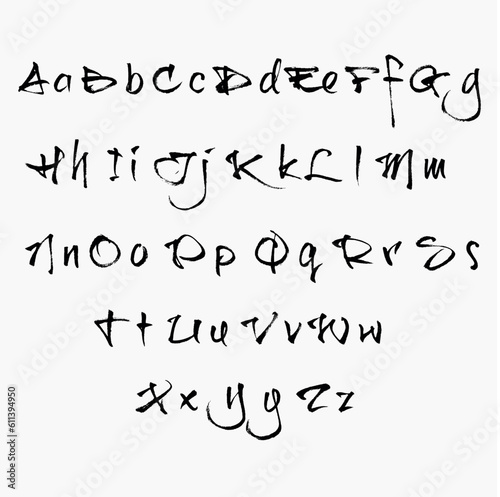 hand drawn font
