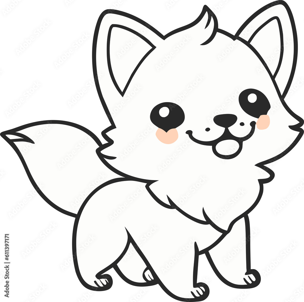 Cute dog. Generative AI Cute dog. Generative AI