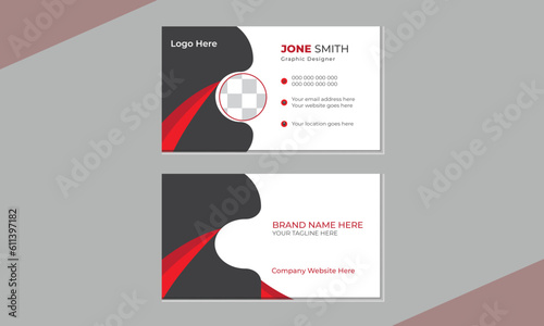 Creative and modern business card template