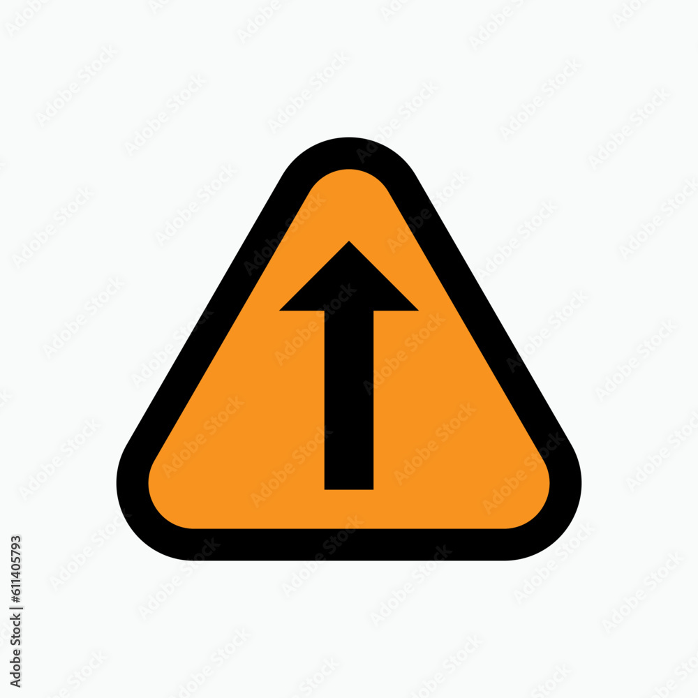 Mandatory Directional Signs - Vector. Mandatory Directional Signs - Vector.