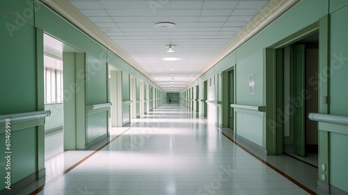 Empty Hospital Corridors © Jardel Bassi