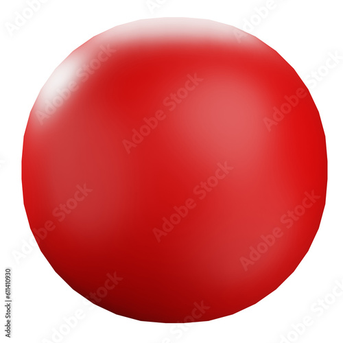 3d sphere shape illustration