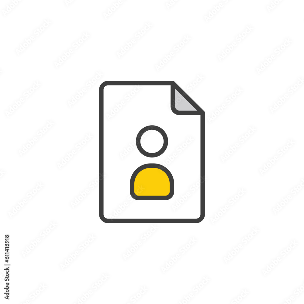 File icon design with white background stock illustration File icon design with white background stock illustration