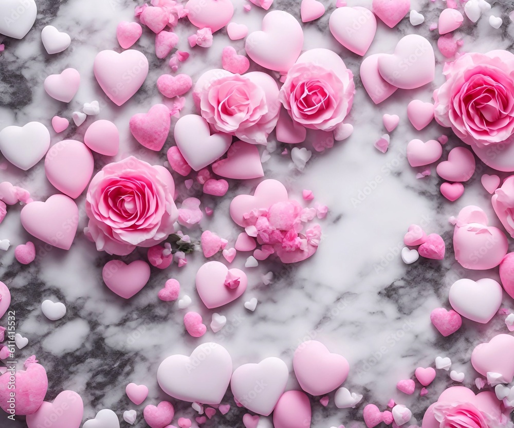 Background for valentine's day, wedding, greeting card, birthday,generative ai illustration art Background for valentine's day, wedding, greeting card, birthday,generative ai illustration art